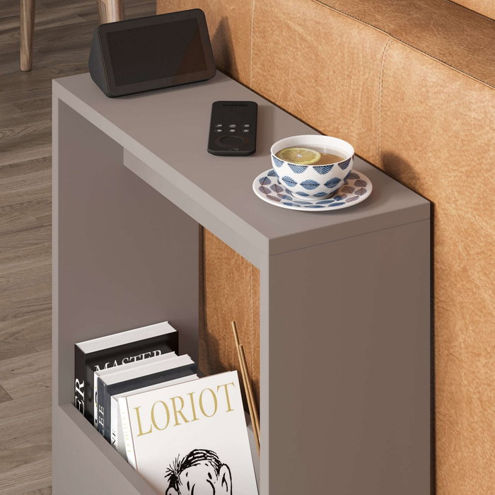 Hanah Home Mesa Auxiliar Simpi - Light Mocha